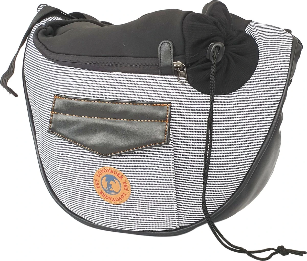 Aniway – Draagtas Hond Tot 5 Kg – Draagzak Hond – Hondentas – Hoge Kwaliteit – Blauw-wit 1 Aniway – Draagtas Hond Tot 5 Kg – Draagzak Hond – Hondentas – Hoge Kwaliteit – Blauw-wit