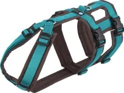 Annyx Safety Hondentuig Bruin Petrol Maat XS Geschikt Voor Borstomvang; 43-52cm