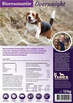 Bioresonantie Hondenbrokken – 12 Kg – Overweight