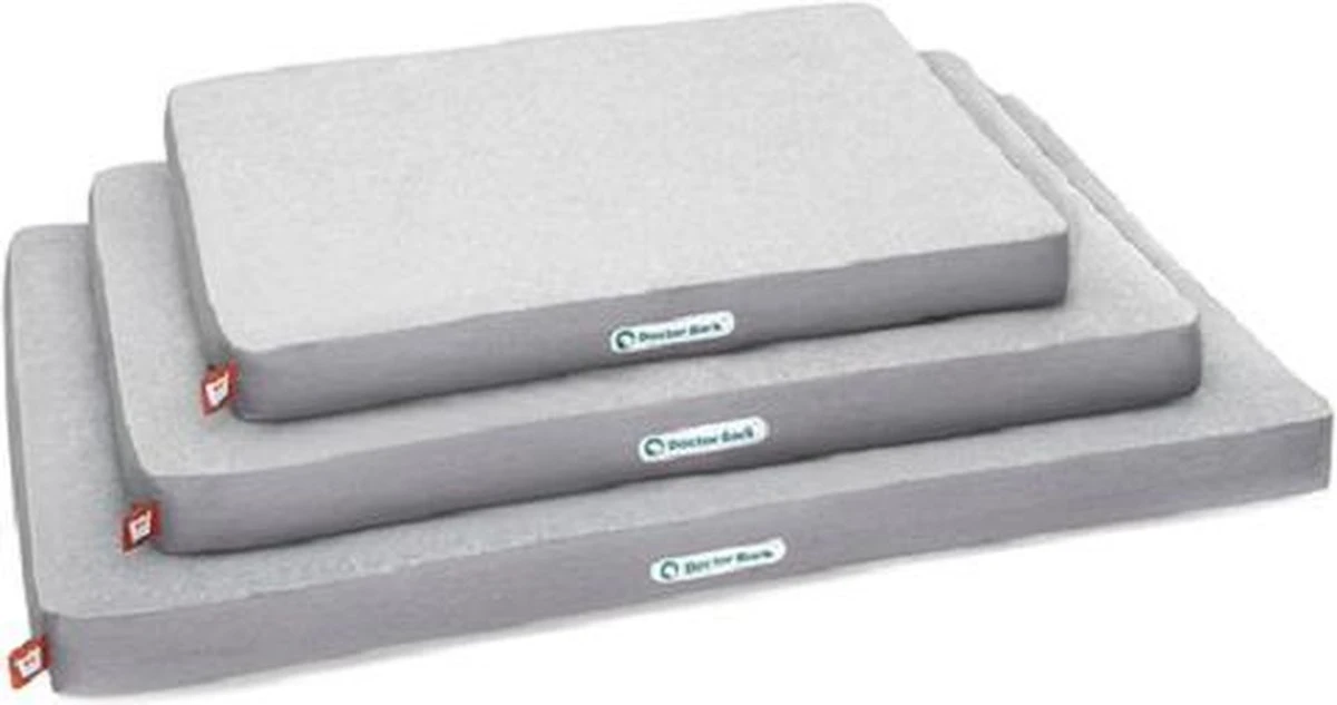 Doctor Bark Orthopedische Hondenmatras Lichtgrijs Melange M 1 Doctor Bark Orthopedische Hondenmatras Lichtgrijs Melange M