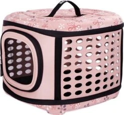 Ibiyaya Collapsible Traveling Draagtas – Tuscany – Transporttas Bench Hond – Transport Box Reisbench Draagzak Tas – Reistas Reismand Hondendraagtas – Hondentas