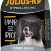 Julius K9 Julius-K9 – Lamb & Rice – Hypoallergeen Hondenvoer Voor Oudere Honden Of Met Overgewicht – Hondenbrokken Op Lam & Rijst Basis – Geschikt Voor Alle Rassen – 3kg