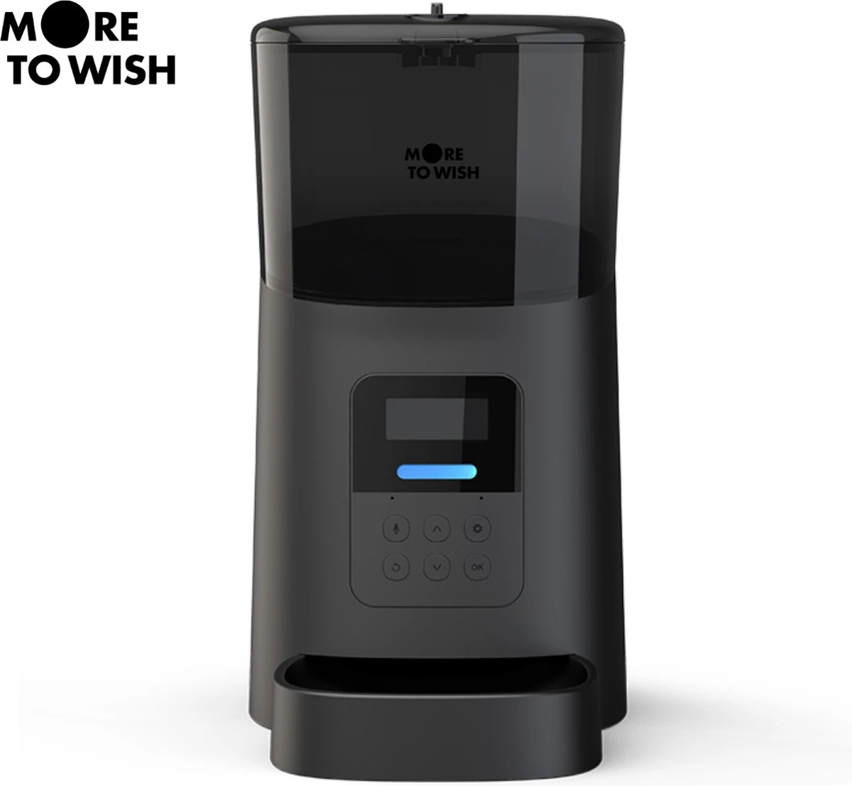 More To Wish – Automatische Voerbak – Voerautomaat – Voerdispenser – Katten En Honden – 6 Liter – Zwart – Instelbaar Voedingsschema – Met Stemopname – Geen Internet Nodig! 1 More To Wish – Automatische Voerbak – Voerautomaat – Voerdispenser – Katten En Honden – 6 Liter – Zwart – Instelbaar Voedingsschema – Met Stemopname – Geen Internet Nodig!