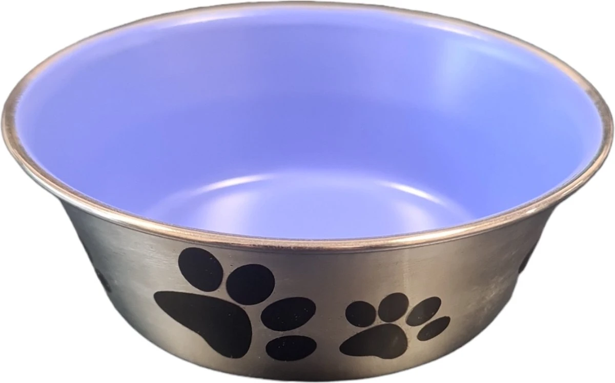 Nobleza Kattenvoerbak – Hondenvoerbak – Drinkbak Hond – Voerbak Kat – Drinkbak Kat – RVS – Blauw 1 Nobleza Kattenvoerbak – Hondenvoerbak – Drinkbak Hond – Voerbak Kat – Drinkbak Kat – RVS – Blauw