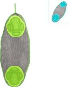 Nobleza Dierenhanddoek Met Borstels – Hondenhanddoek Microvezel – Kattenhanddoek – Hondenborstel Met Handdoek – Kattenborstel – Dierenborstel