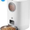 Nuvance – Automatische Voerbak Kat En Hond – 4,5L – Met Spraak – Voerautomaat – Voerdispenser – LCD