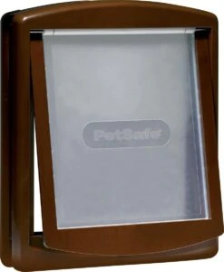 Petsafe Hondenluik 775 – Bruin/Transparant