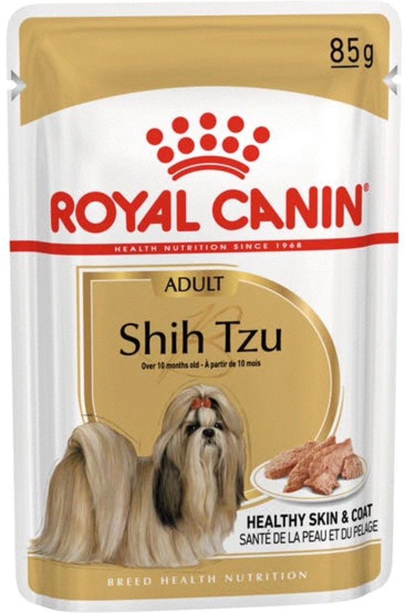 Royal Canin Shih Tzu Adult Natvoer – Hondenvoer – 12×85 G 1 Royal Canin Shih Tzu Adult Natvoer – Hondenvoer – 12×85 G