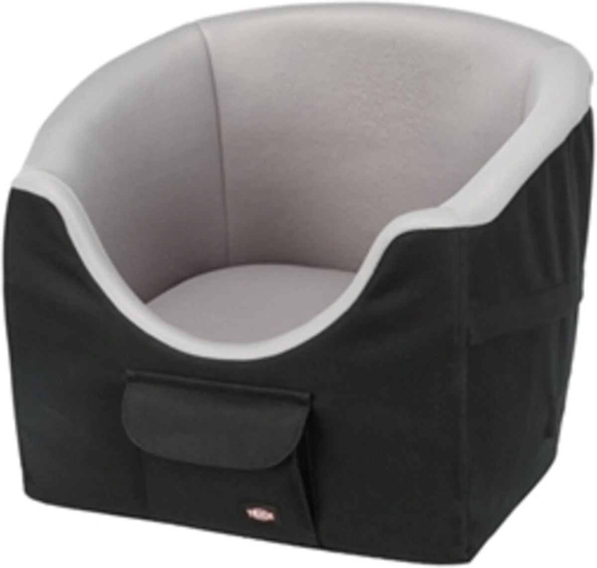 Trixie Hondenmand Autostoel Zwart / Grijs – 45X42X39 CM 1 Trixie Hondenmand Autostoel Zwart / Grijs – 45X42X39 CM