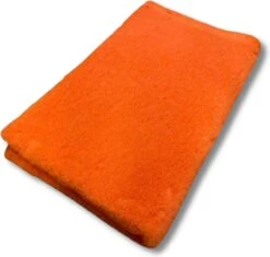 Vetbed Oranje Effen – Antislip Hondenmat – Hondenbed – Hondenmatras – Benchmat – 100 X 75 CM – Machine Wasbaar